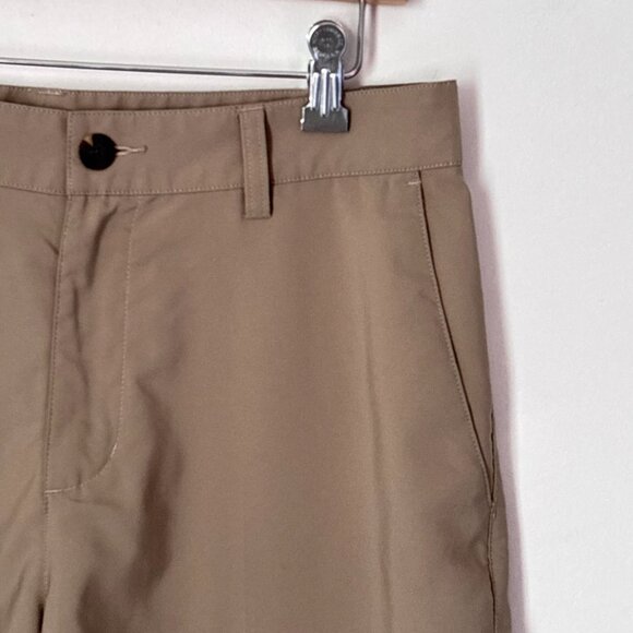 Adidas Men's Beige Neutral Minimalist Bermuda Dress Shorts Size 30 -d60 - Picture 6 of 15
